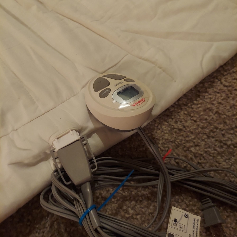 Sunbeam heated mattress pad FULL
